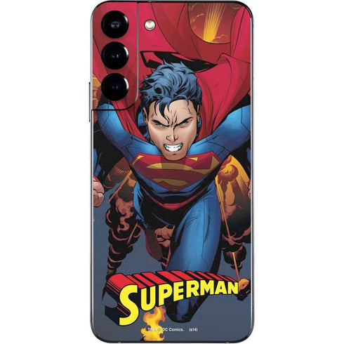 DC Comics Superman Action Flying Pose Galaxy S22 Plus Skin